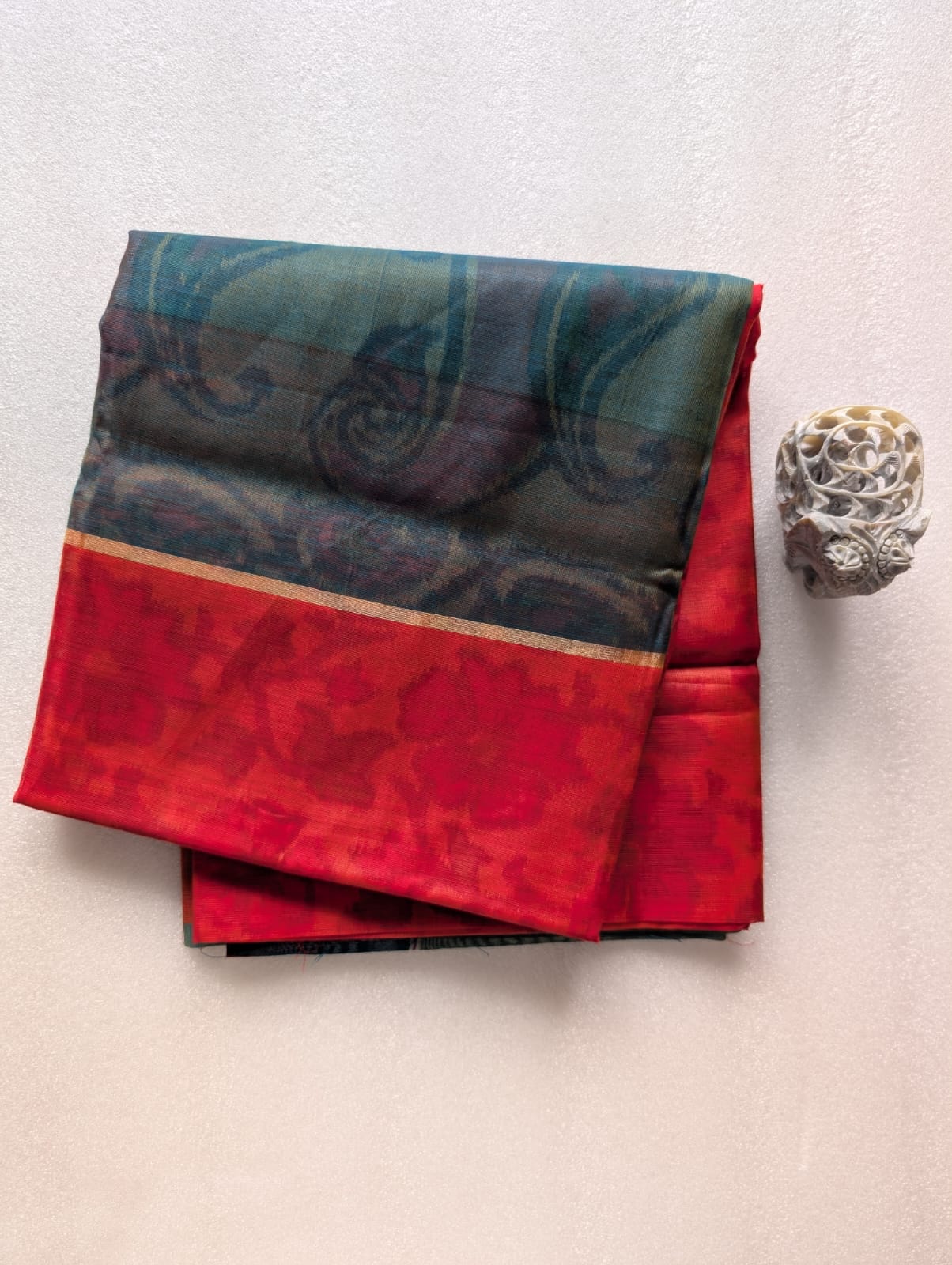 Kanjivaram Silk Saree - Royal Peacock Blue